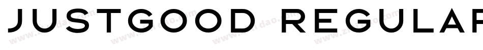 JUSTGOOD Regular字体转换
